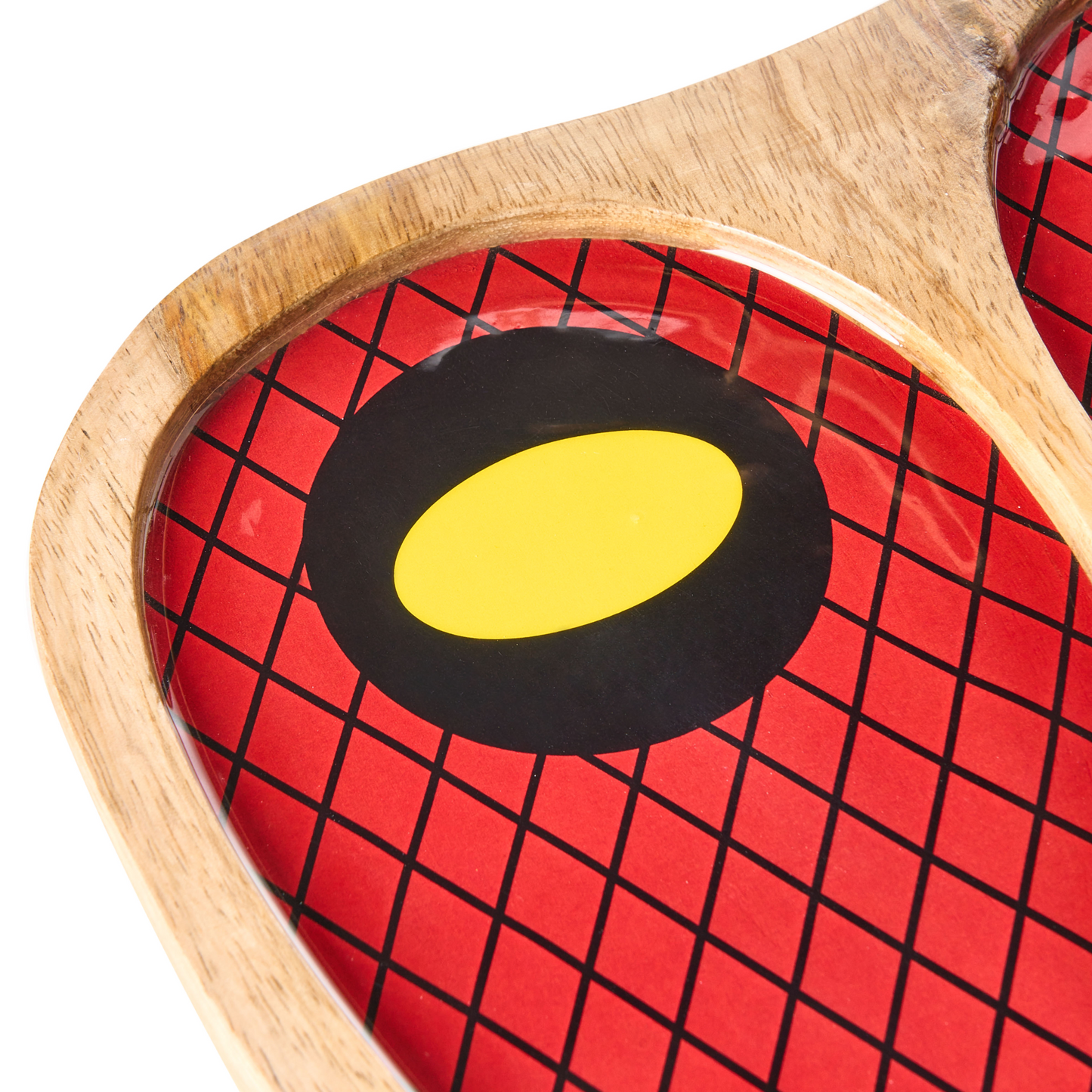 Red Mango Wall Decor Mango Wood Abstract Face Hanging Motif Handmade Boho African Style