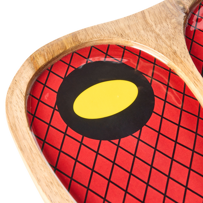 Red Mango Wall Decor Mango Wood Abstract Face Hanging Motif Handmade Boho African Style