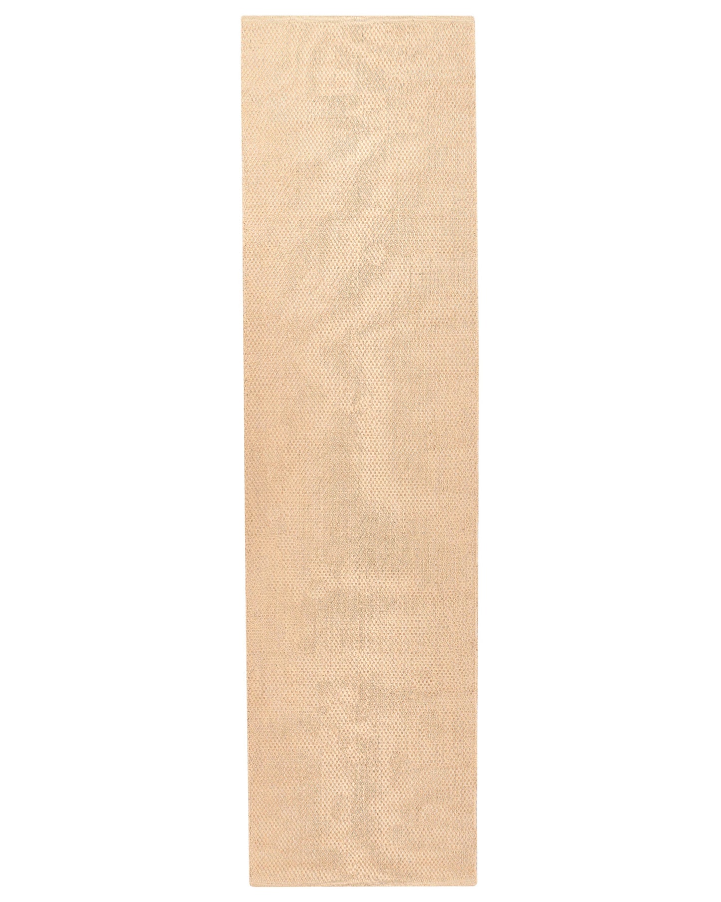 Beige Jute Runner Rug 80 x 300cm Braided Rustic Hallway Bedroom Natural Floor Runner