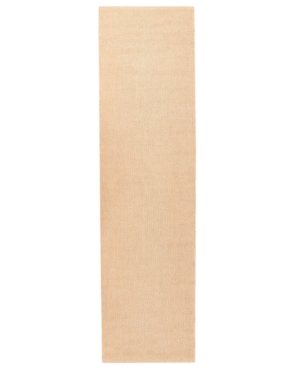 Beige Jute Runner Rug 80 x 300cm Braided Rustic Hallway Bedroom Natural Floor Runner
