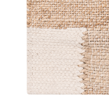 Runner Rug Light Beige Jute 80 x 300cm