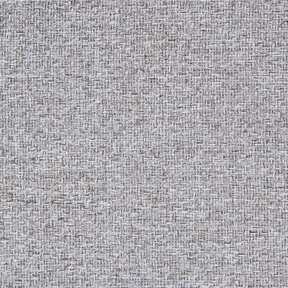 Grey Fabric Bed Frame EU Single Slat Headboard Minimalist