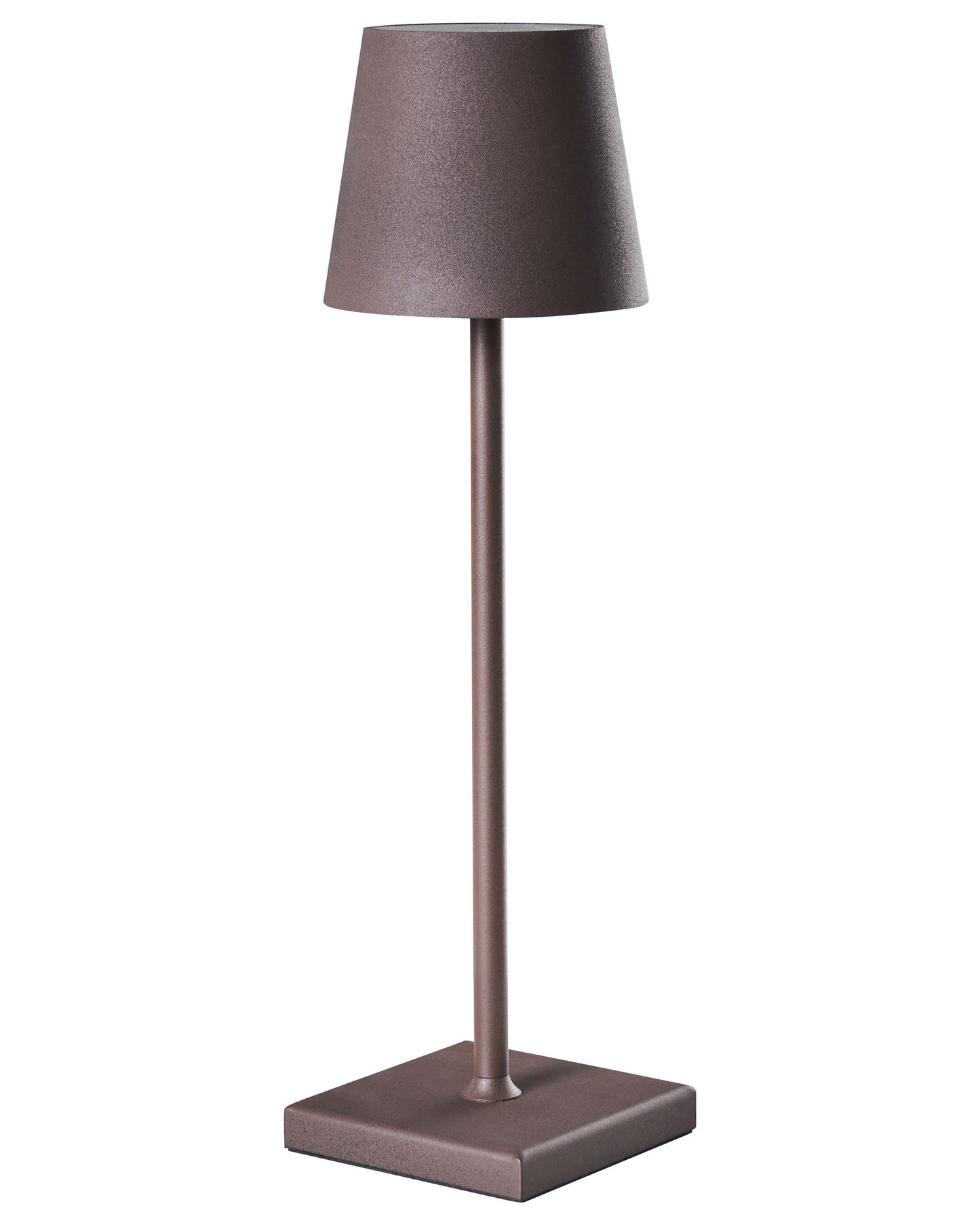 Table Lamp Brown Aluminium Indoor Outdoor Touch Switch USB