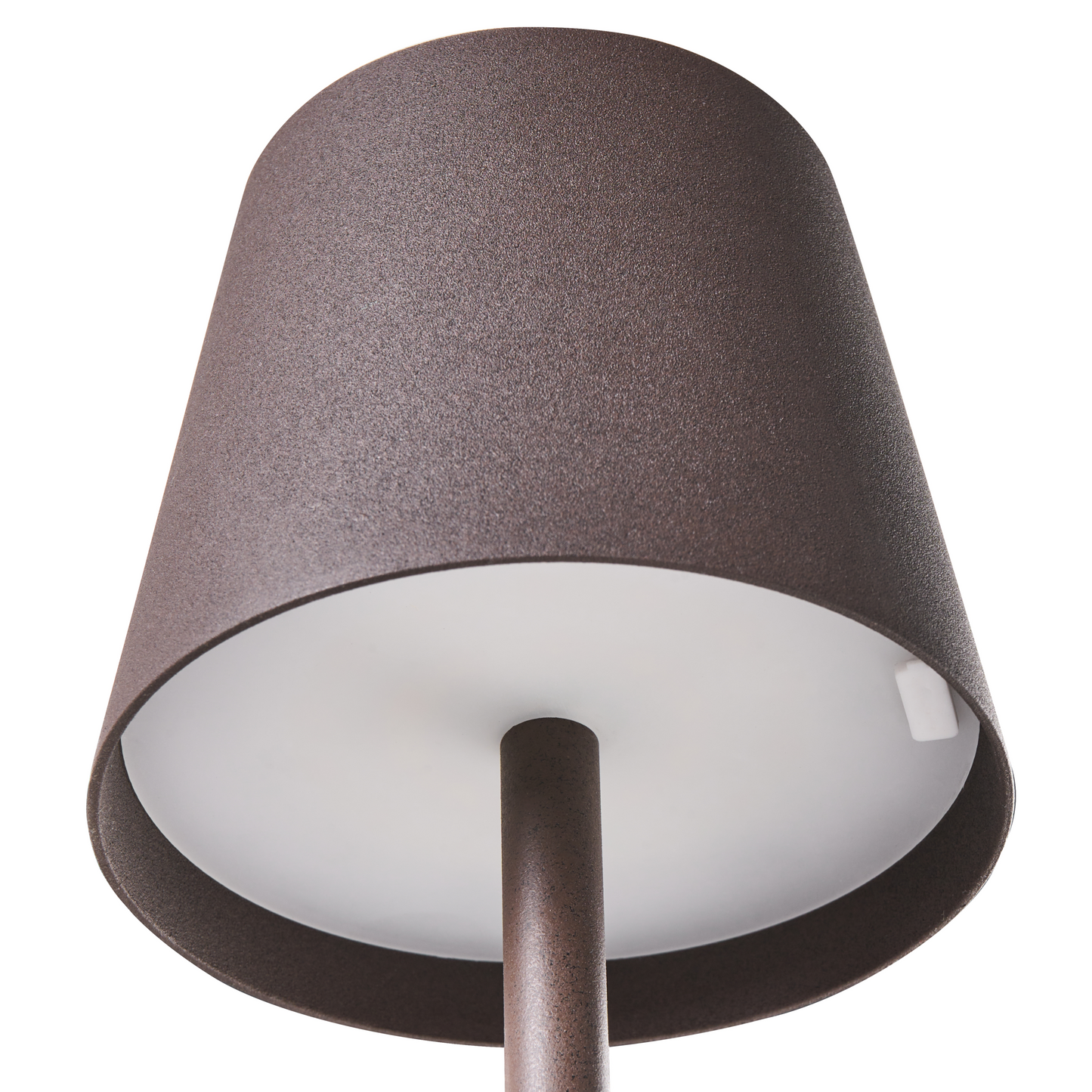 Table Lamp Brown Aluminium Indoor Outdoor Touch Switch USB