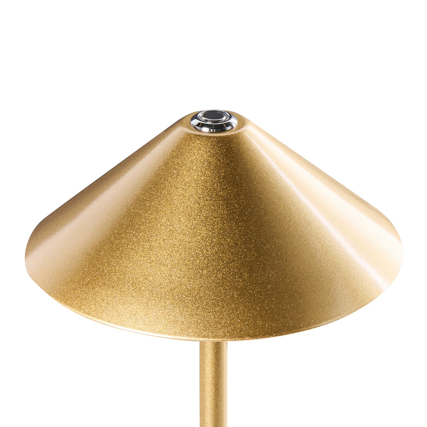 Wireless Table Lamp Gold USB C Port Rechargeable