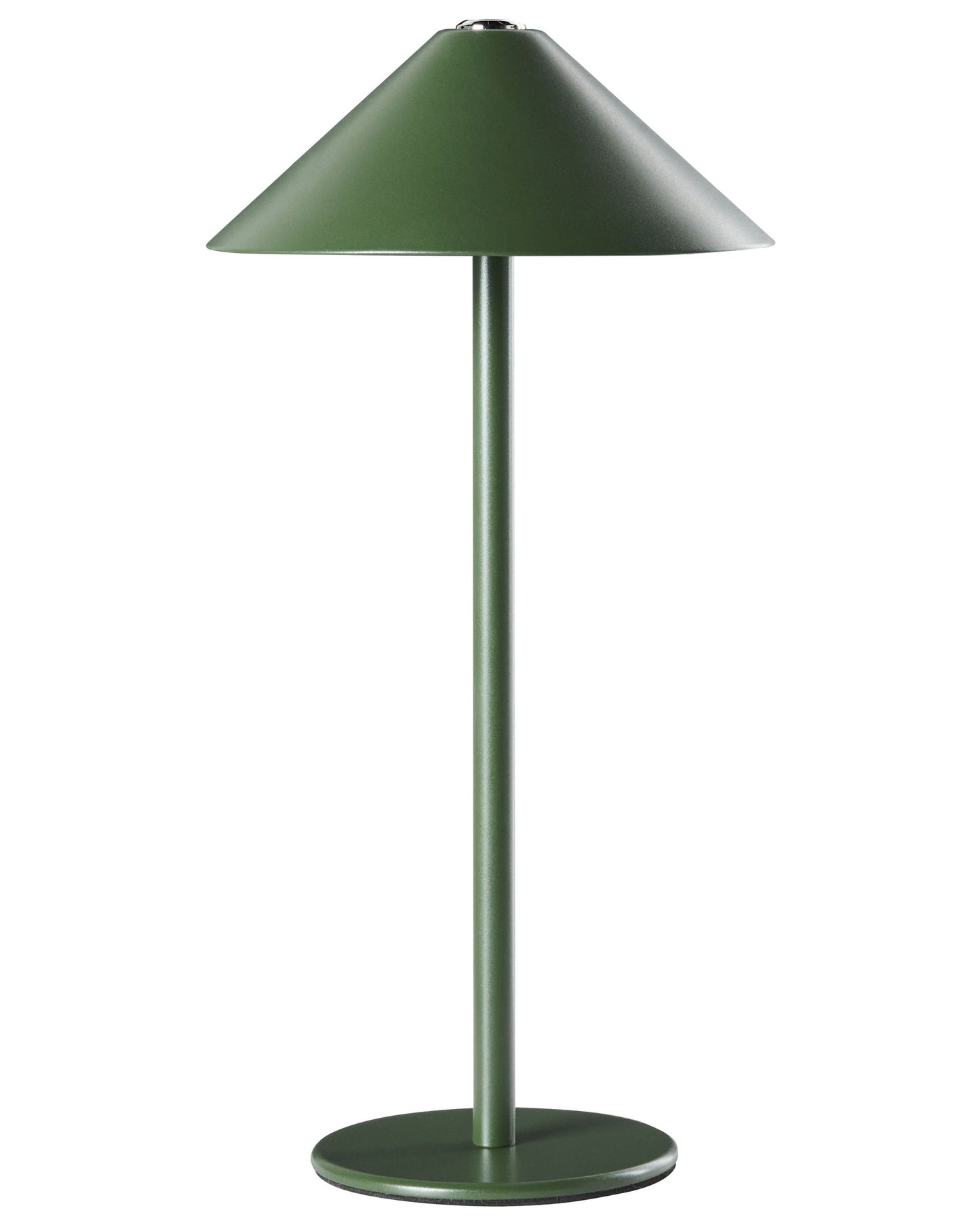 Wireless Table Lamp Green USB C Rechargeable
