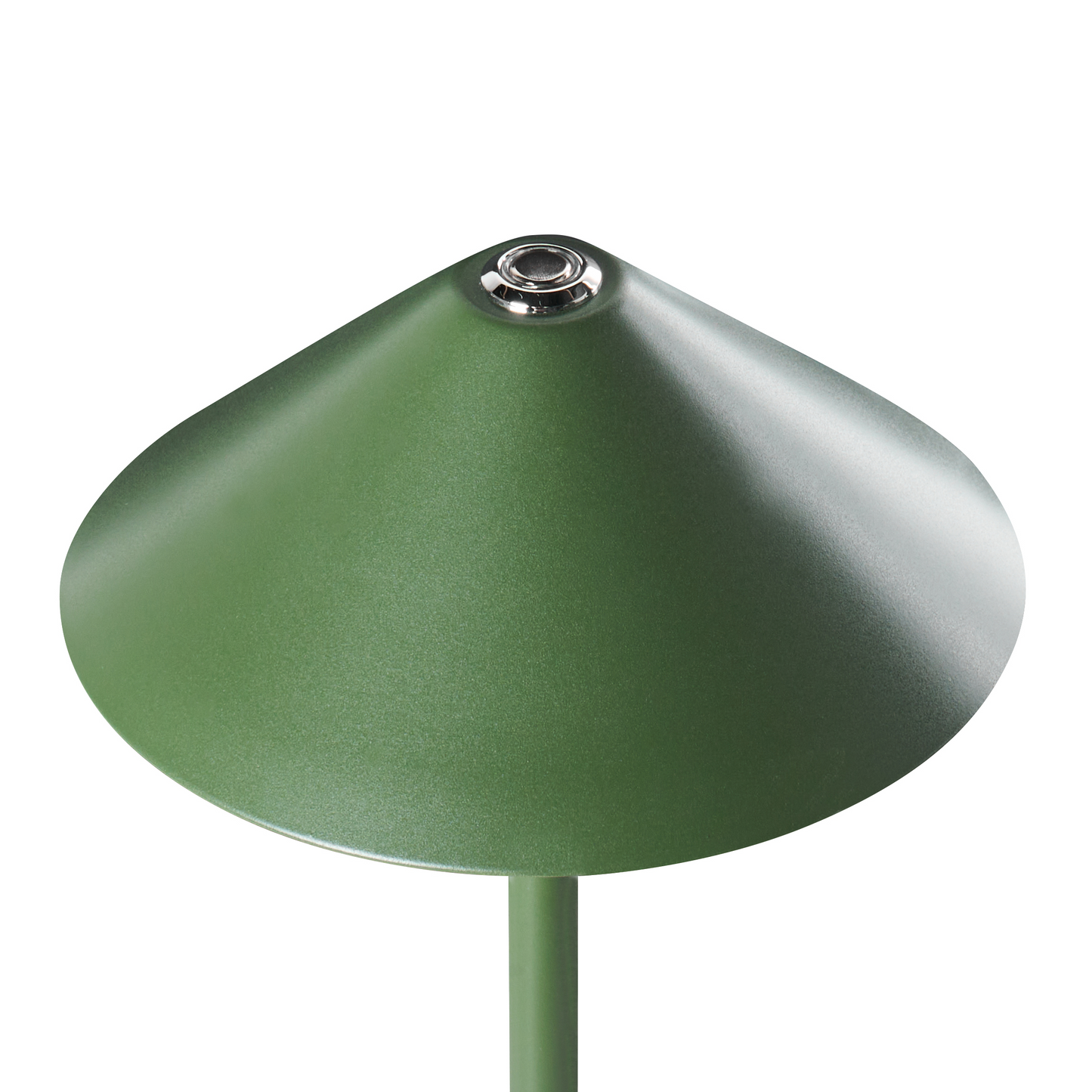 Wireless Table Lamp Green USB C Rechargeable