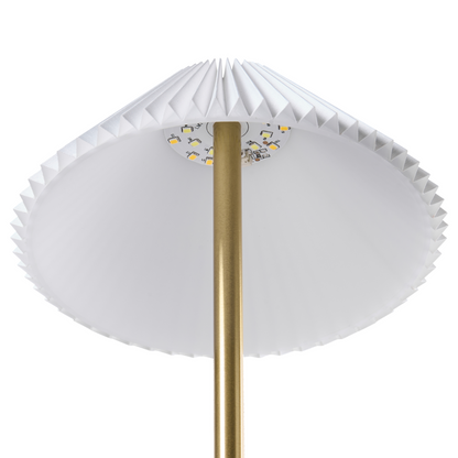 Lux Gold Set of 2 Wireless Table LED Lamps with USB C Port Rechargeable Indoor Outdoor