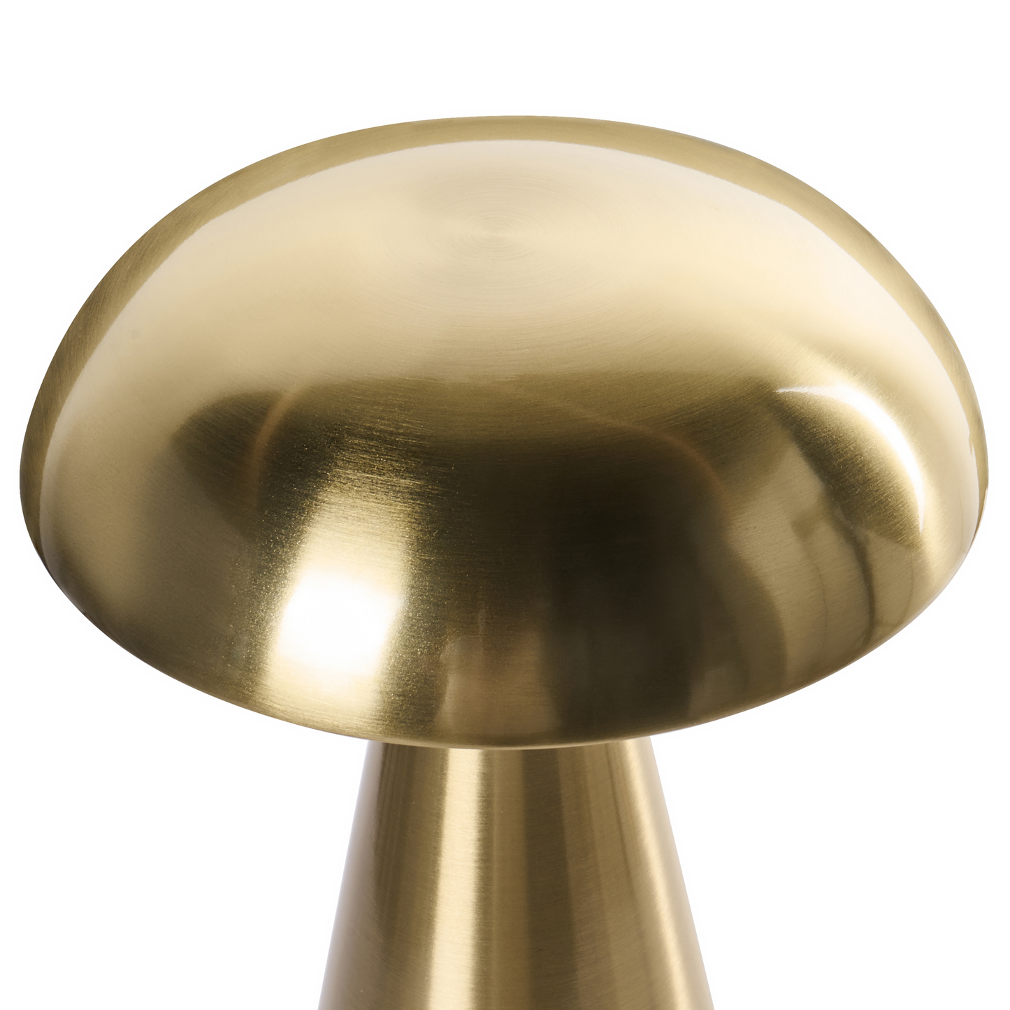 Set Of 2 Wireless USB C LED Table Lamps Gold Rechargeable