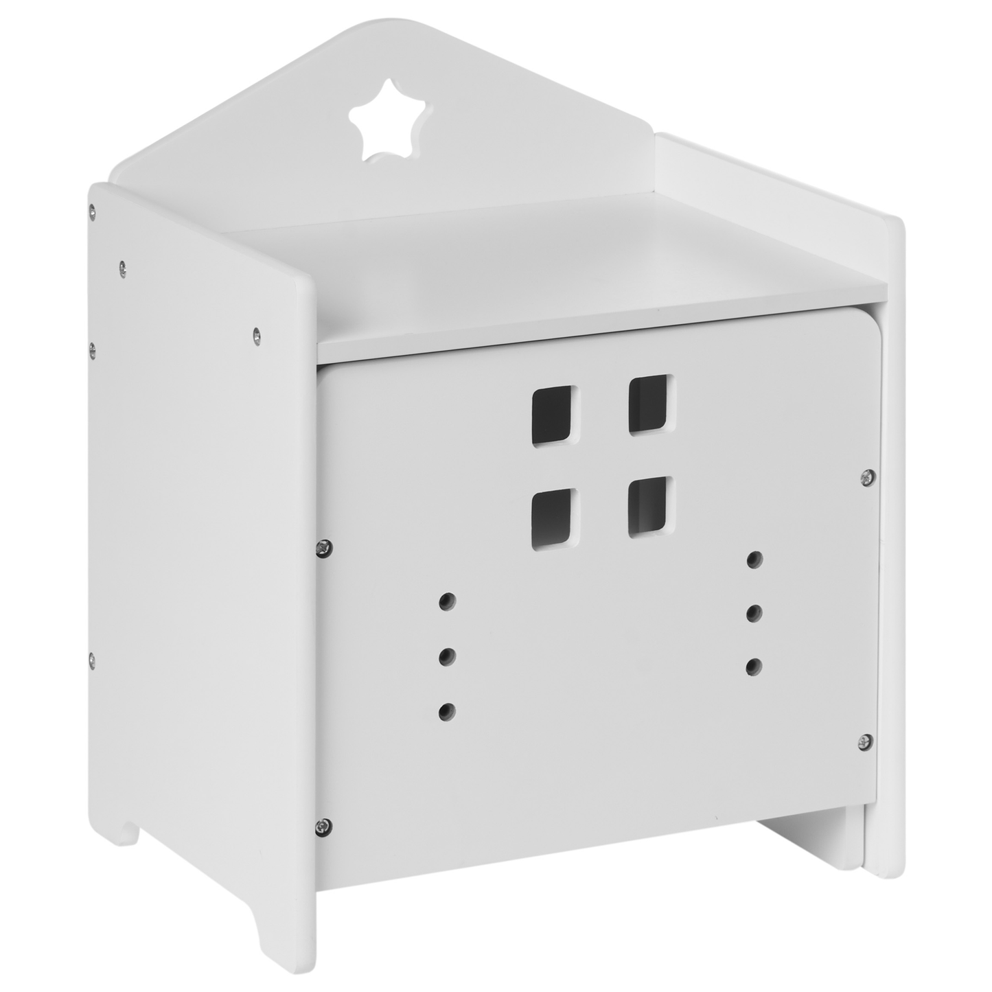 BrandName White MDF Chalkboard Montessori Desk And Chair Set For Kids Room Scandinavian Design