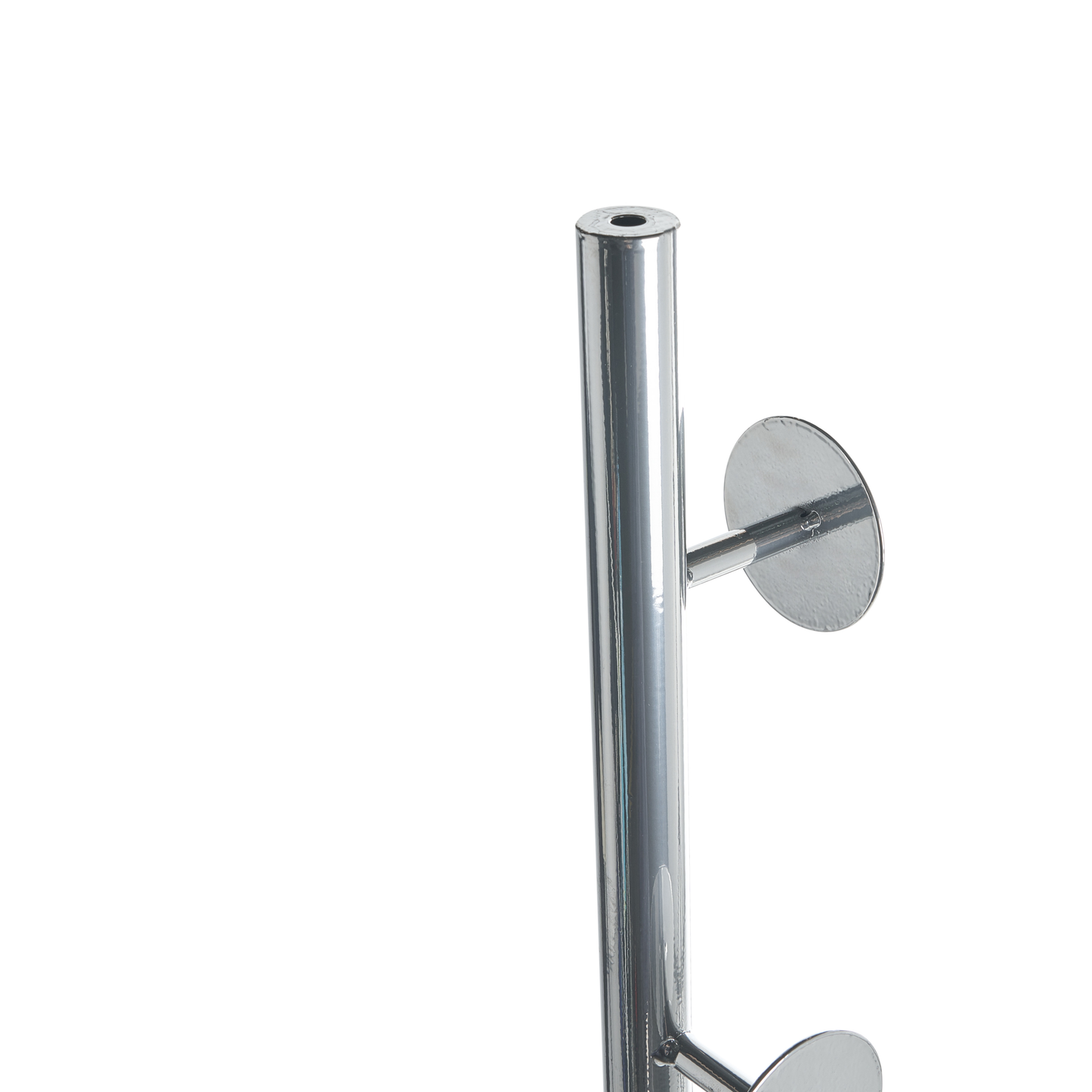 Coat Stand With Silver Marble Base Freestanding Industrial Hallway Rack For Coats And Bags