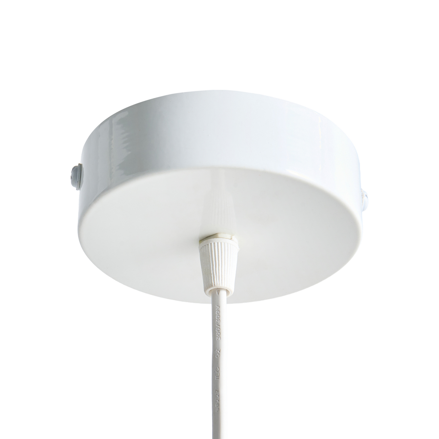 Pendant Lamp Beige Paper Shade Modern Living Room Light