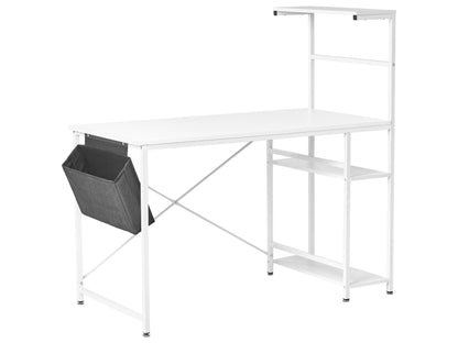 NordicNest Office Desk White MDF Top With Powder Coated Frame