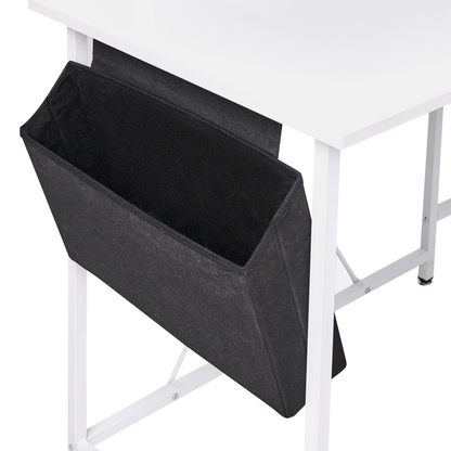 NordicNest Office Desk White MDF Top With Powder Coated Frame