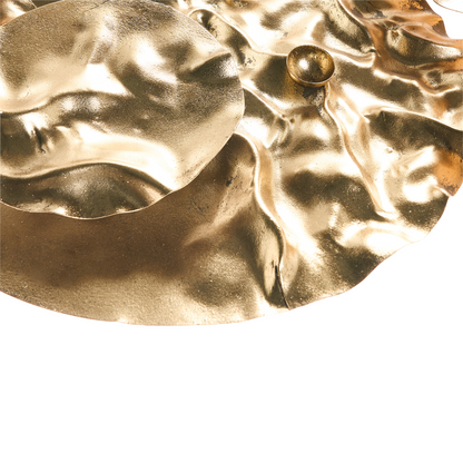 Gold Iron Wall Decor Hanging Accent Vertical Horizontal