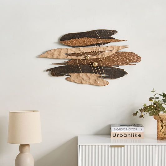 Multicolour Iron Wall Decor Hanging Vertical And Horizontal