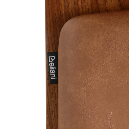 Living Set Of 2 Dark Brown Faux Leather Bar Stools With Black Legs Swivel Gas Lift Adjustable Height