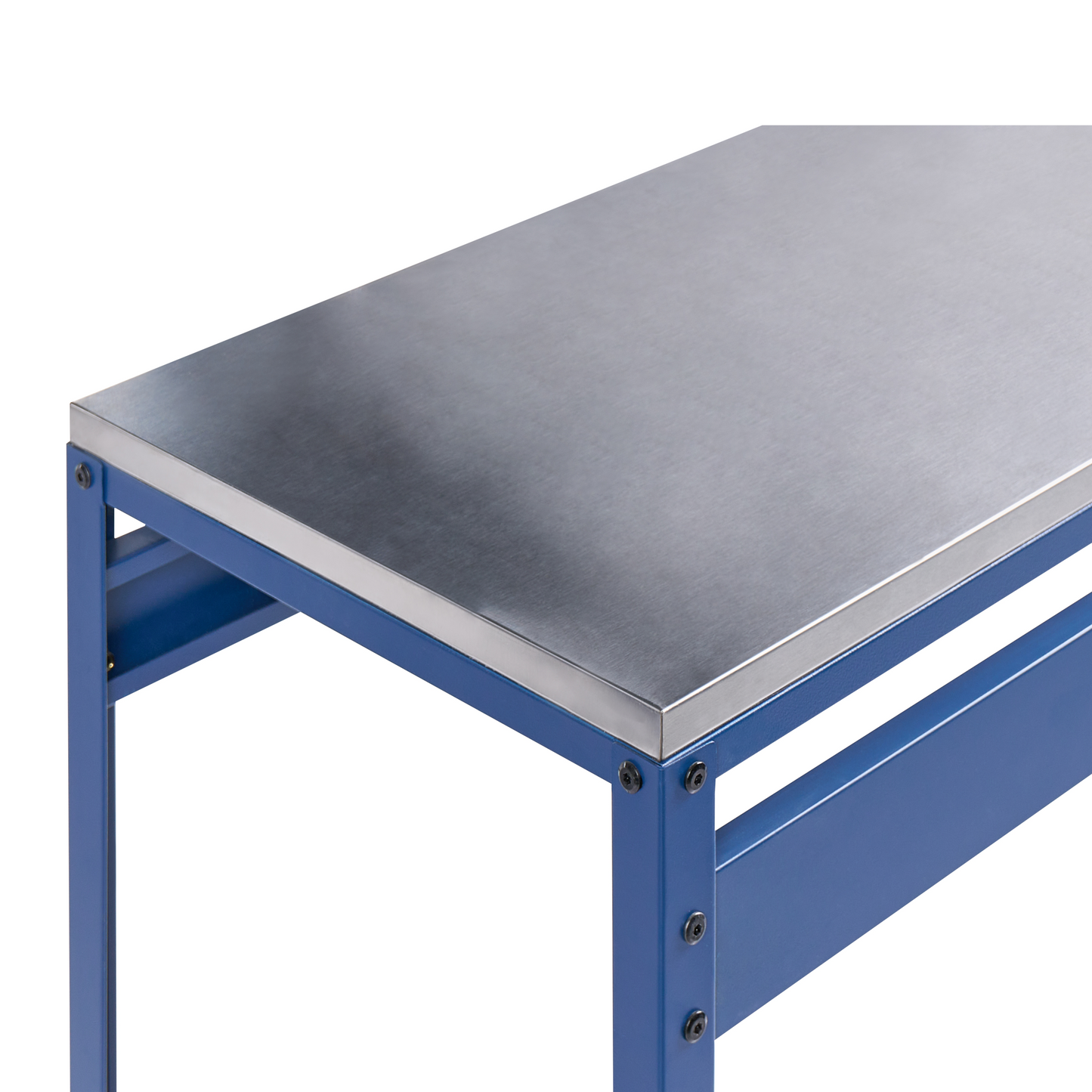 Suncrest Outdoor Bar Table Blue Stainless Steel Top Garden Dining