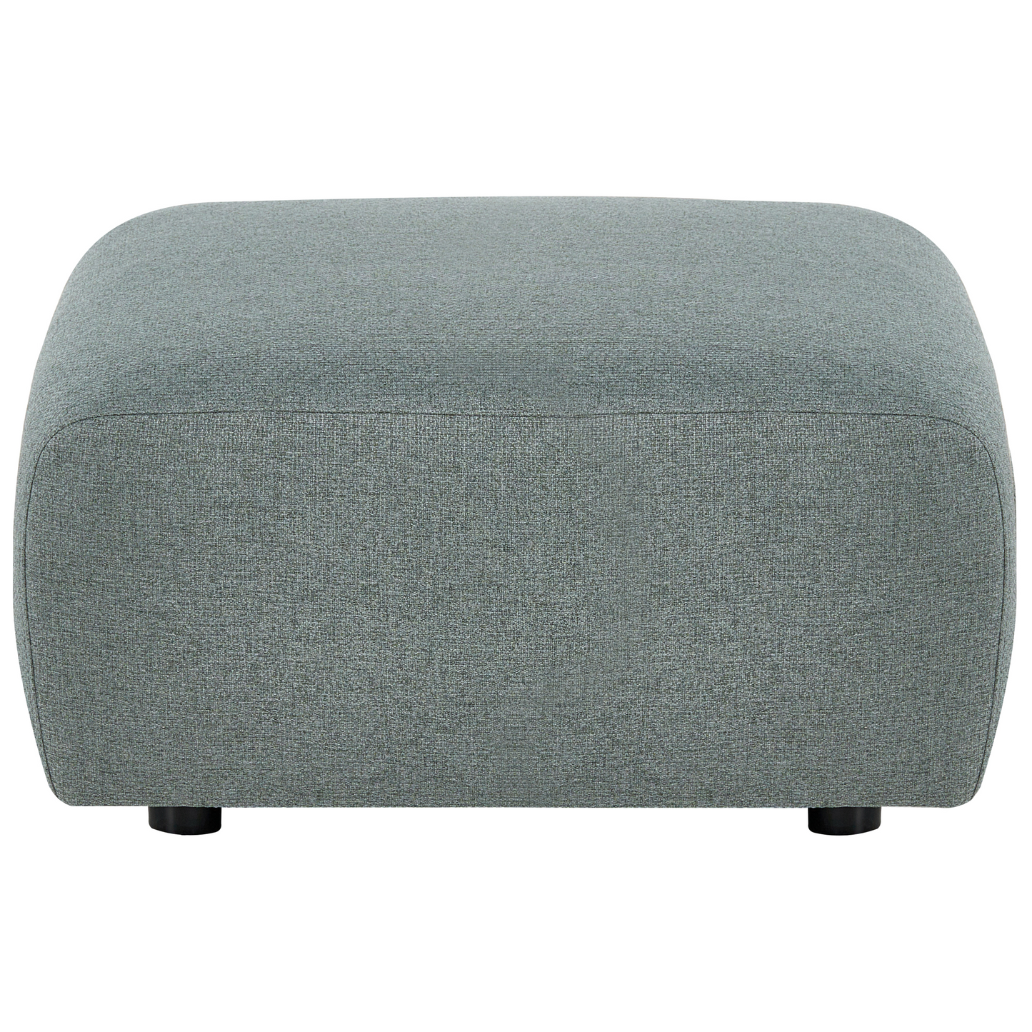 Modular Ottoman Green Fabric Living Room
