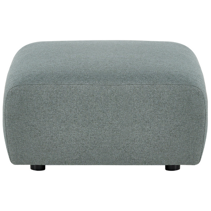 Modular Ottoman Green Fabric Living Room