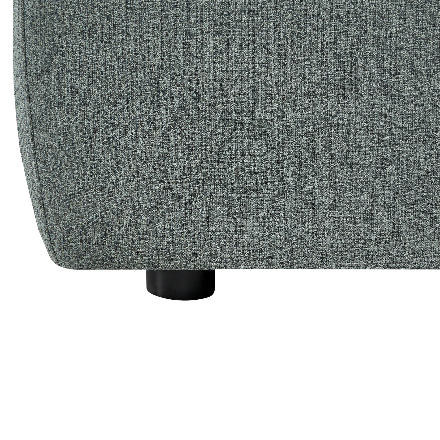 Modular Ottoman Green Fabric Living Room