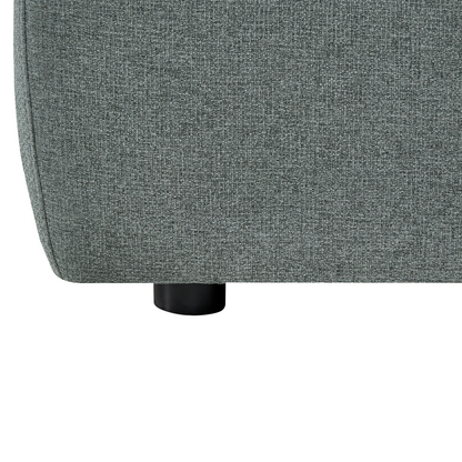 Modular Ottoman Green Fabric Living Room