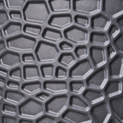 Black Fibre Clay Flower Pot Round Planter 43 x 43 x 42cm