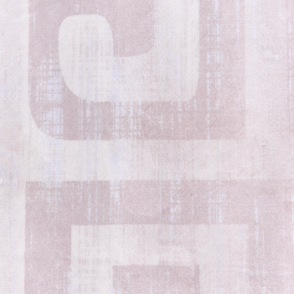 Area Rug Beige 140 x 200cm Modern Geometric Anti Slip Bottom