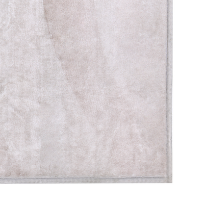 Zebra Area Rug Beige 140 x 200cm Modern Living Room Bedroom Underfloor Heating Anti Slip