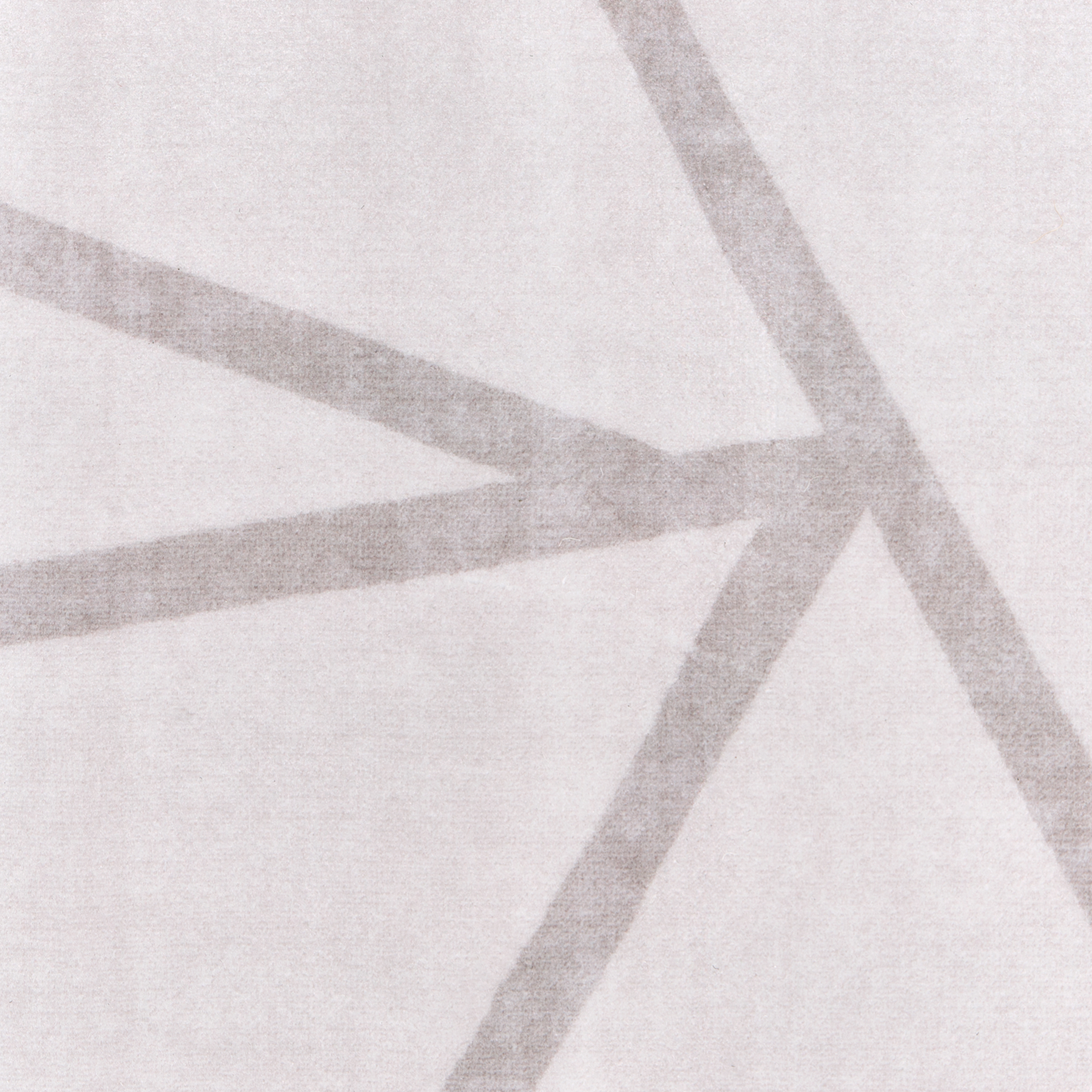 Light Beige Geometric Area Rug 140 x 200 Anti Slip