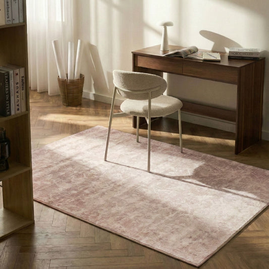 Area Rug Beige 140 x 200 Anti Slip