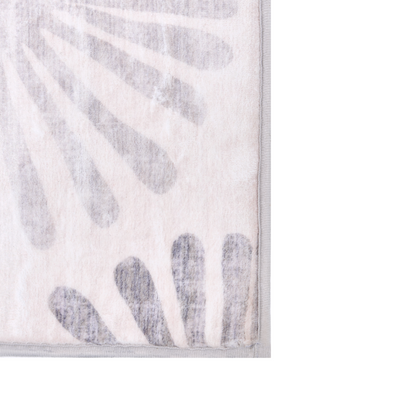 Runner Rug Off White 80 x 300cm Anti Slip Hallway