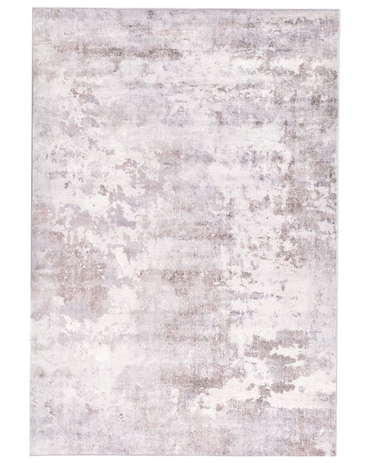 Multicolour Area Rug 140 x 200cm Modern Low Pile Anti Slip For Underfloor Heating