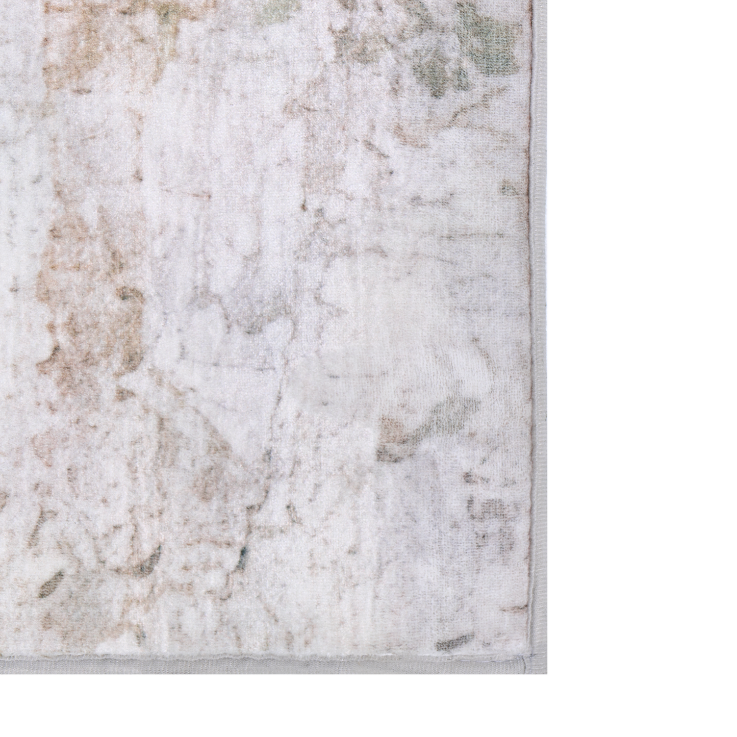 Multicolour Area Rug 140 x 200cm Modern Low Pile Anti Slip For Underfloor Heating