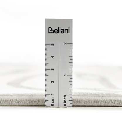 Light Beige 140 x 200cm Anti Slip Underfloor Rug
