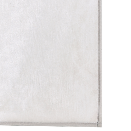 Beige Leaf Pattern Rug 140 x 200 Anti-Slip