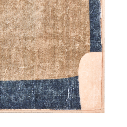 Multicolour Area Rug 140 x 200 Modern Abstract Underfloor Heating
