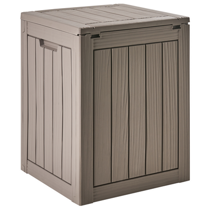 Garden Storage Box Taupe Polypropylene 46 x 58cm