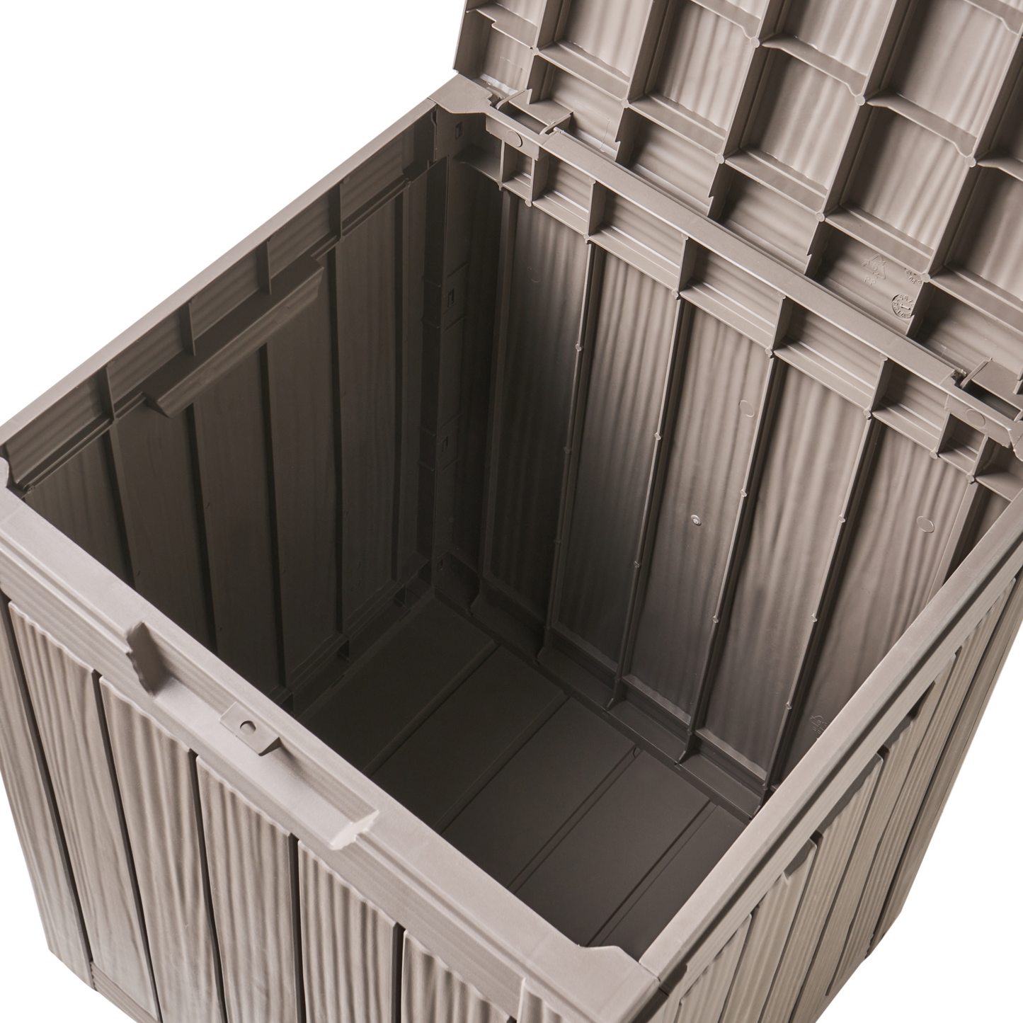 Garden Storage Box Taupe Polypropylene 46 x 58cm