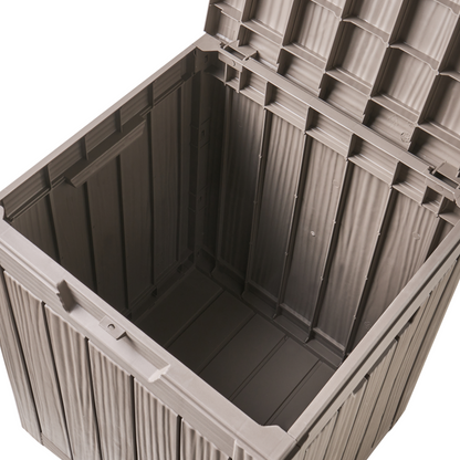 Garden Storage Box Taupe Polypropylene 46 x 58cm