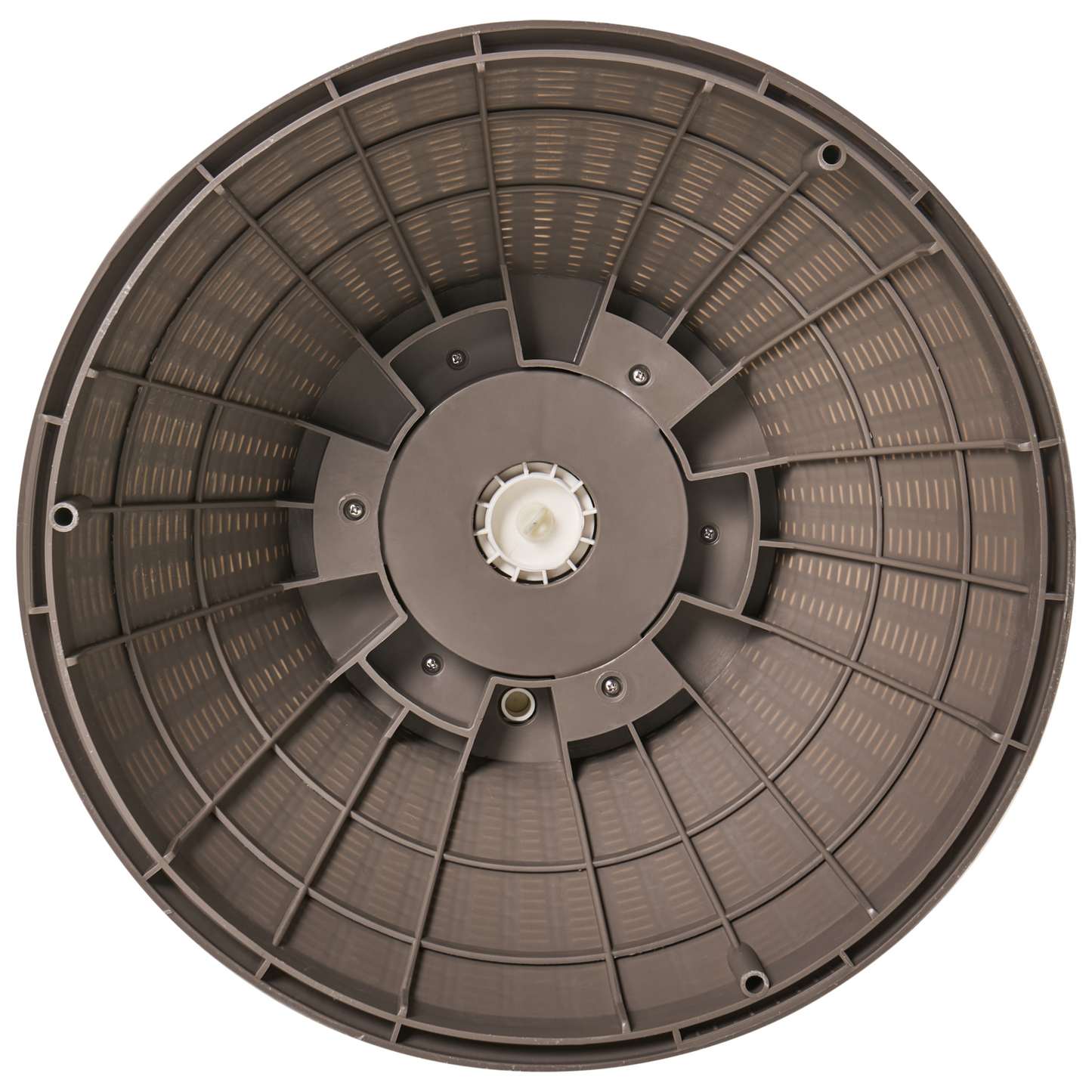 Garden Cool Bar Built In Cooler Brown Polypropylene 49cm Round Tabletop With Height Adjustable Mechanism