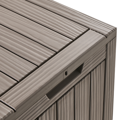 Garden Storage Box Taupe Polypropylene 46 x 58cm