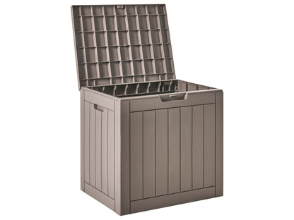 Garden Storage Box Taupe 56 x 53cm Outdoor Polypropylene
