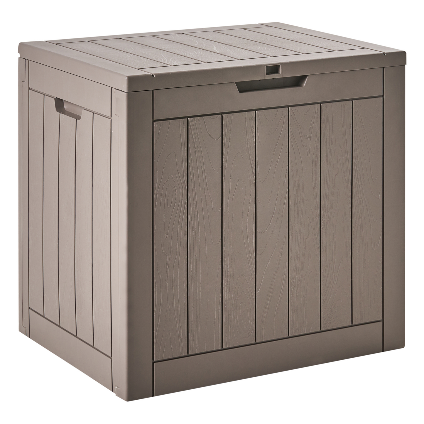 Garden Storage Box Taupe 56 x 53cm Outdoor Polypropylene