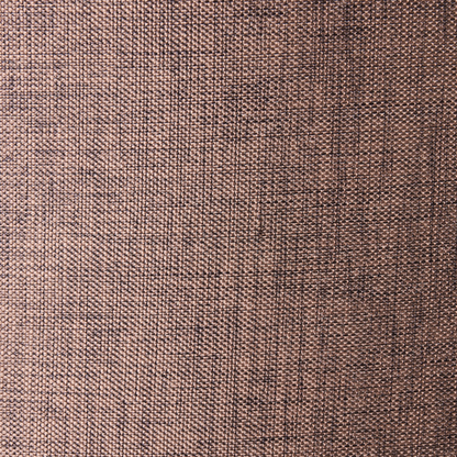 Pendant Lamp Brown Metal Base Layered Fabric Shade Modern Living Room Ambient