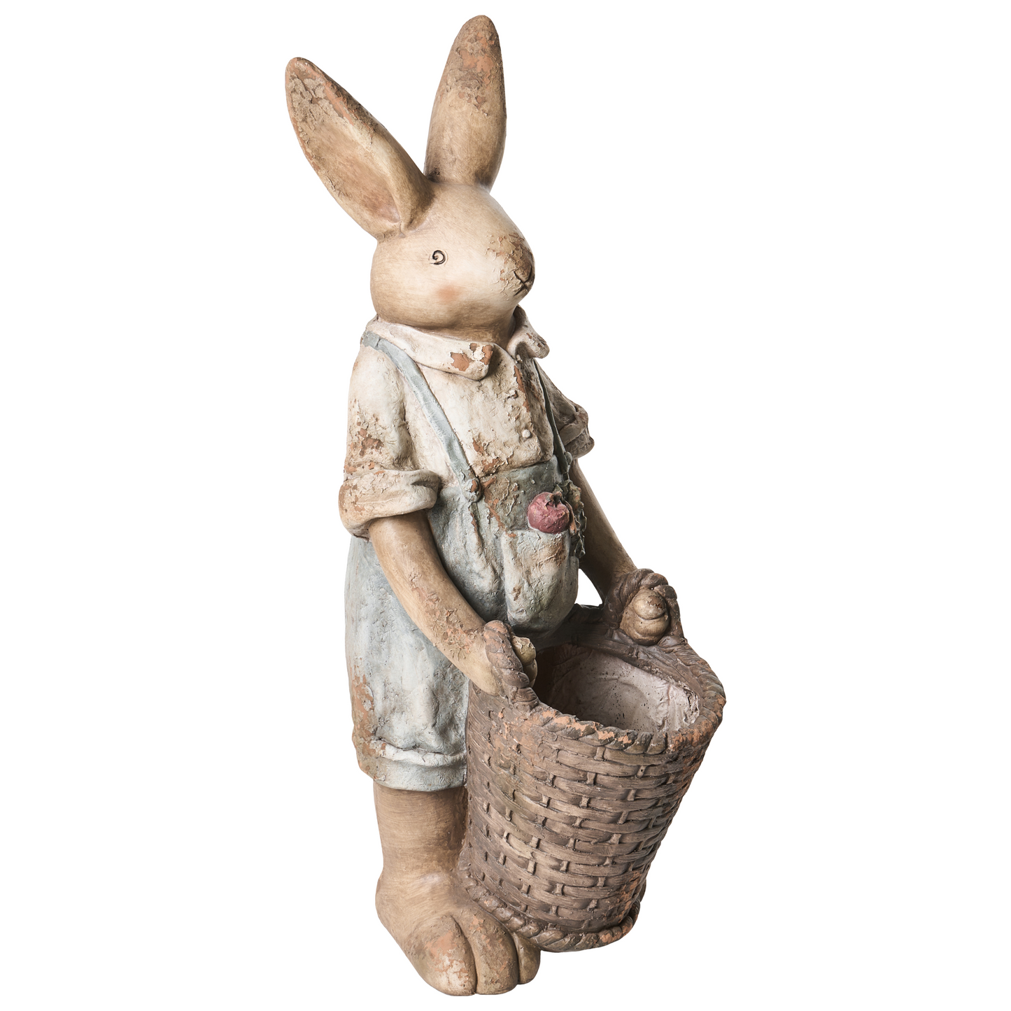 Decor Set Of 2 Multicolour Easter Bunny Figurines Indoor Outdoor