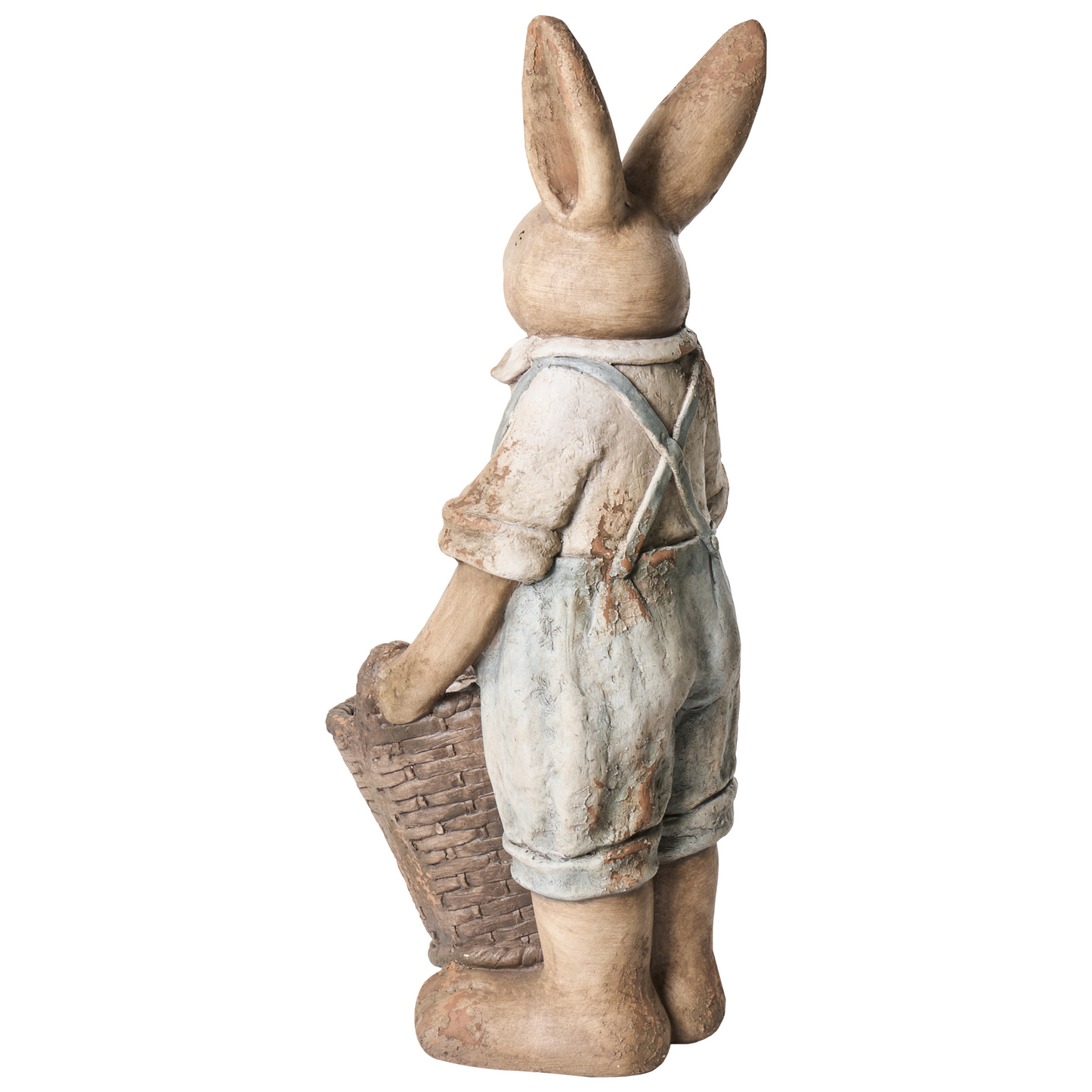 Decor Set Of 2 Multicolour Easter Bunny Figurines Indoor Outdoor