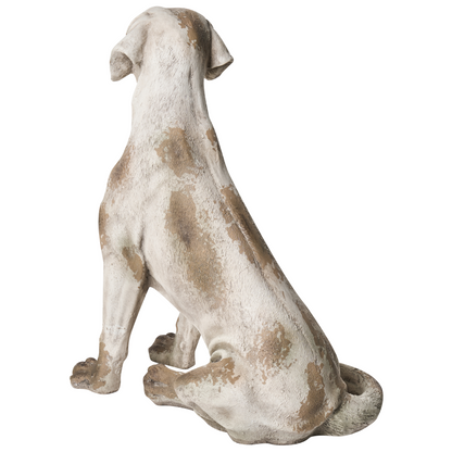 Coastal Dog Garden Figurine Beige 42 x 50 x 70cm