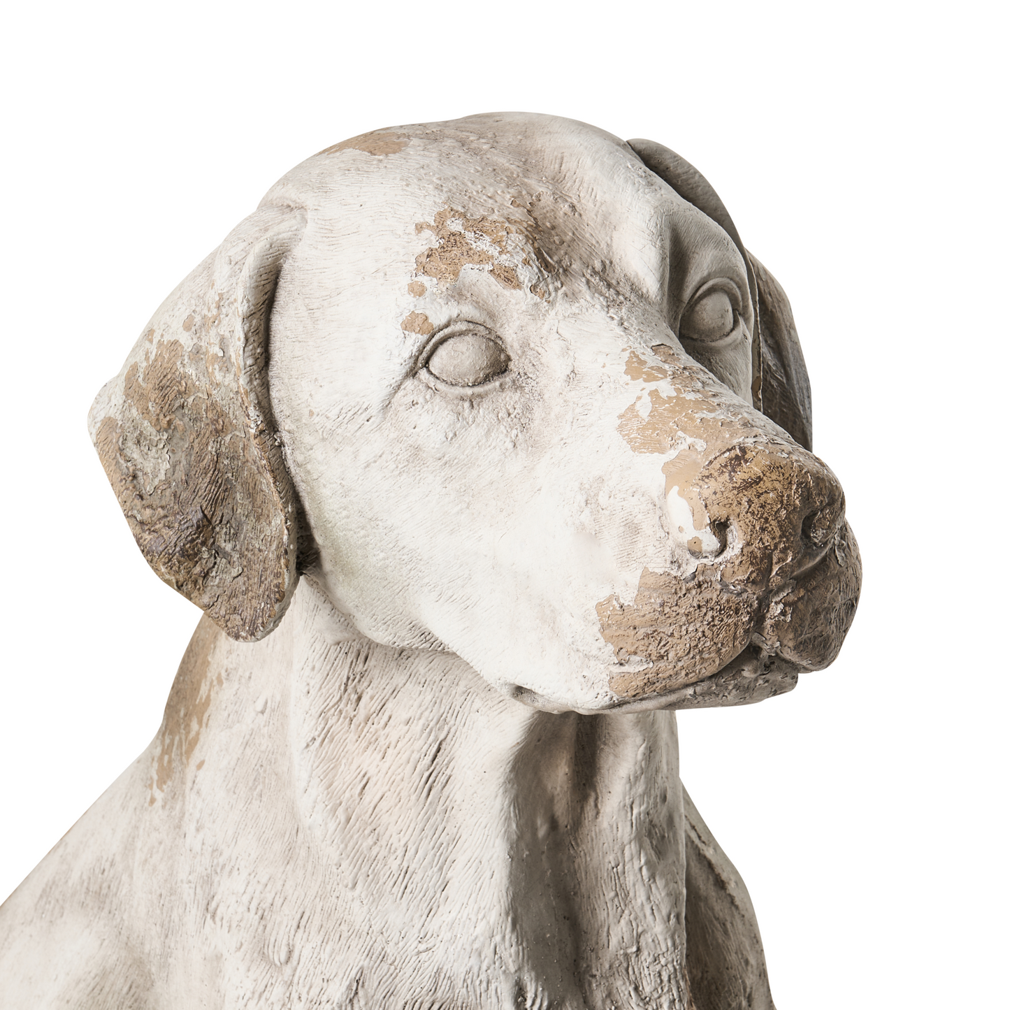 Coastal Dog Garden Figurine Beige 42 x 50 x 70cm