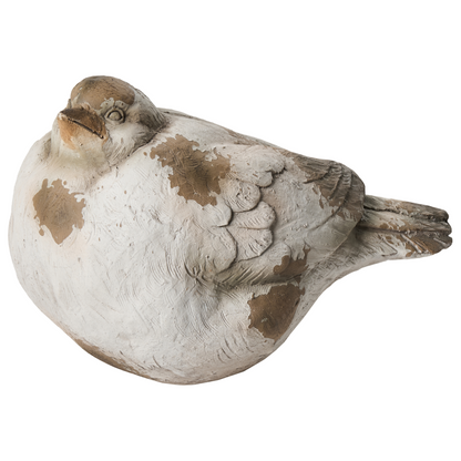 Beige Goose Set Of 3 Outdoor Figurines
